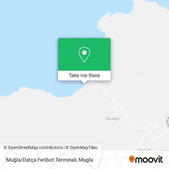 Muğla/Datça Feribot Terminali map