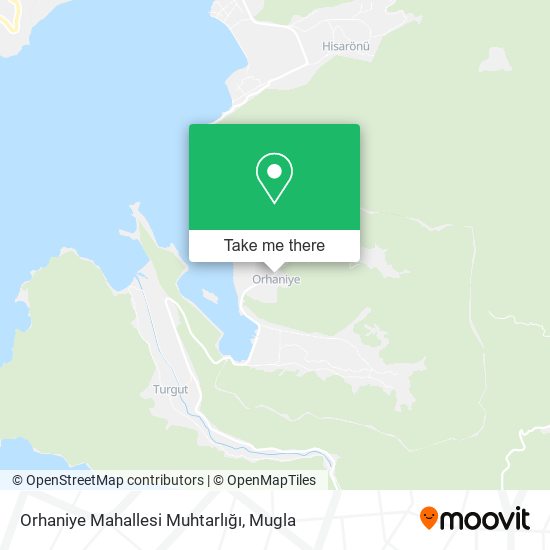 Orhaniye Mahallesi Muhtarlığı map