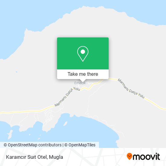Karaıncır Suıt Otel map