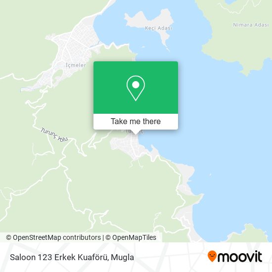 Saloon 123 Erkek Kuaförü map
