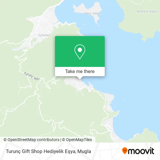Turunç Gift Shop Hediyelik Eşya map
