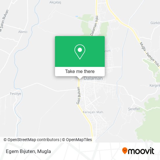 Egem Bıjuterı map
