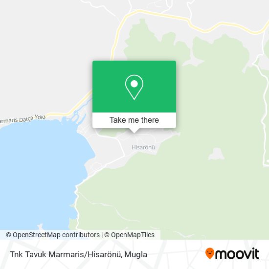 Tnk Tavuk Marmaris/Hisarönü map