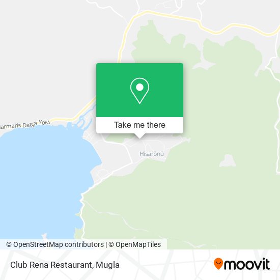 Club Rena Restaurant map