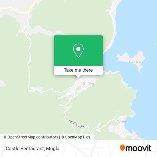 Castle Restaurant map