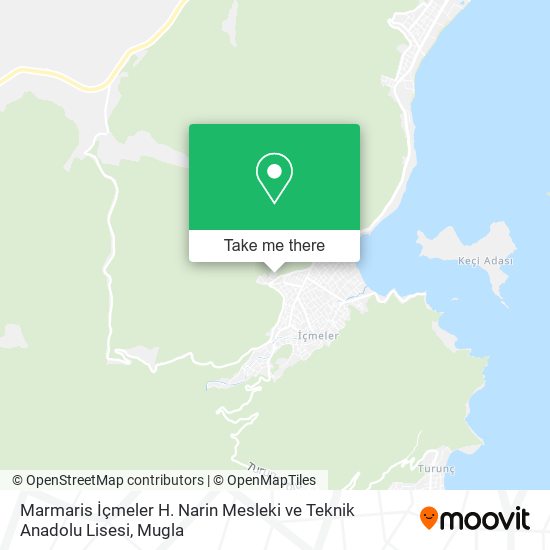 Marmaris İçmeler H. Narin Mesleki ve Teknik Anadolu Lisesi map