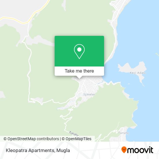 Kleopatra Apartments map
