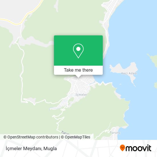 İçmeler Meydanı map