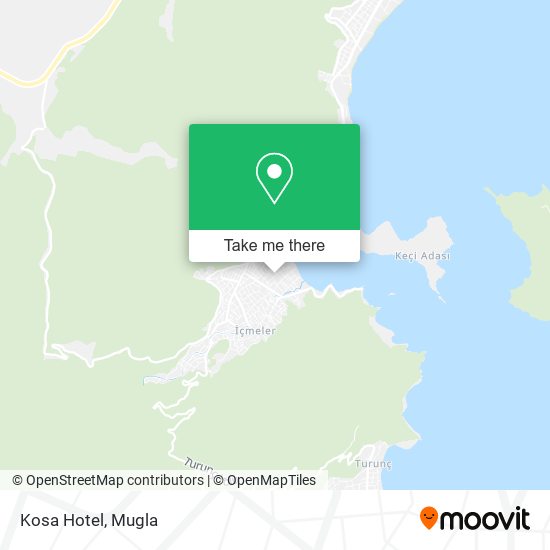 Kosa Hotel map