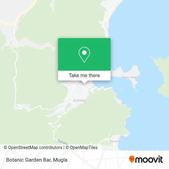 Botanic Garden Bar map