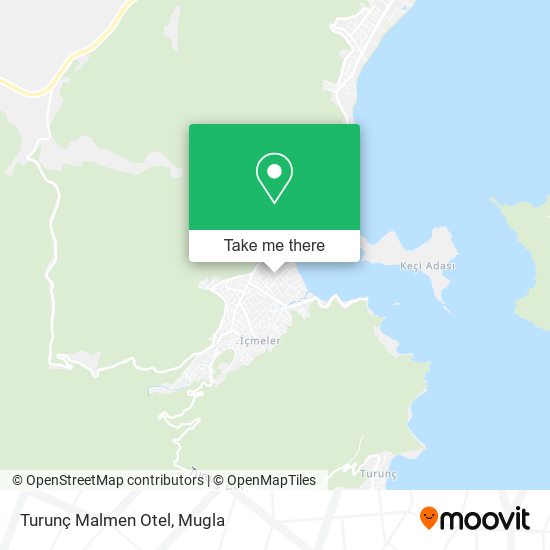 Turunç Malmen Otel map