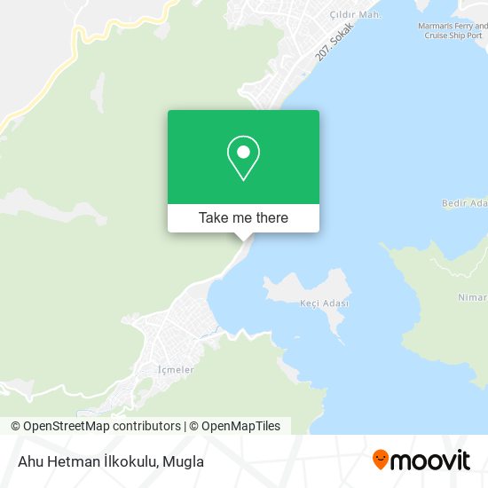 Ahu Hetman İlkokulu map