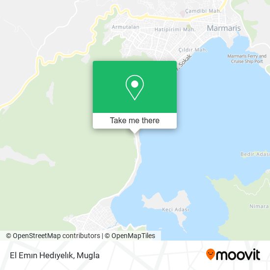 El Emın Hedıyelık map