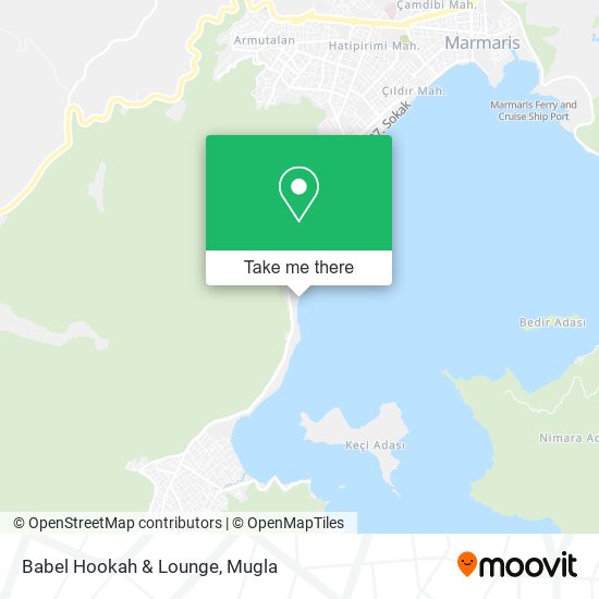 Babel Hookah & Lounge map