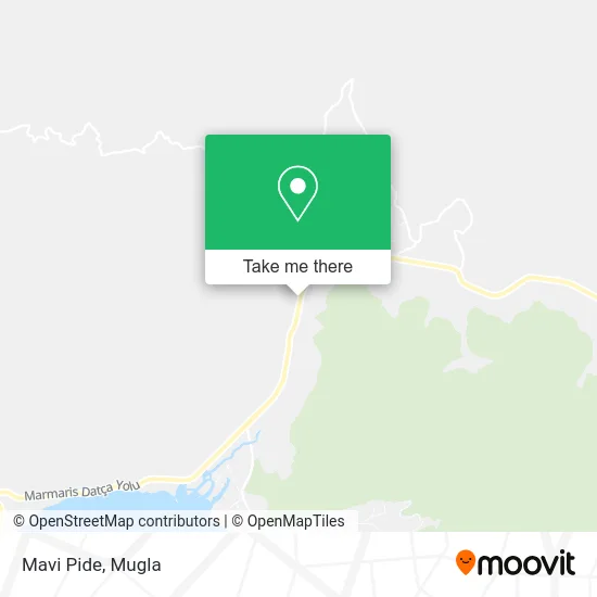 Mavi Pide map