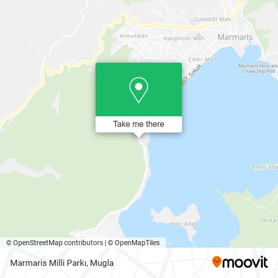 Marmaris Milli Parkı map