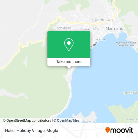 Halici Holiday Village map