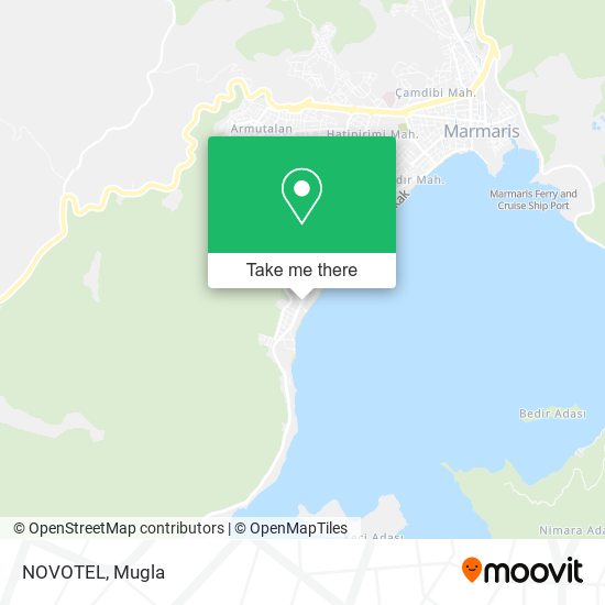 NOVOTEL map