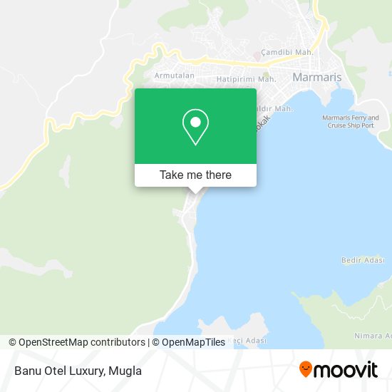 Banu Otel Luxury map