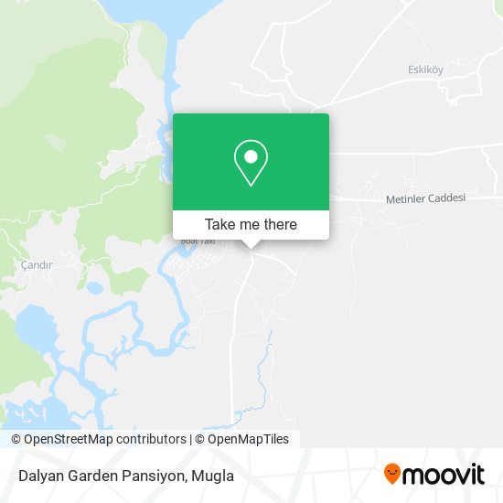 Dalyan Garden Pansiyon map