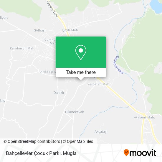 Bahçelievler Çocuk Parkı map