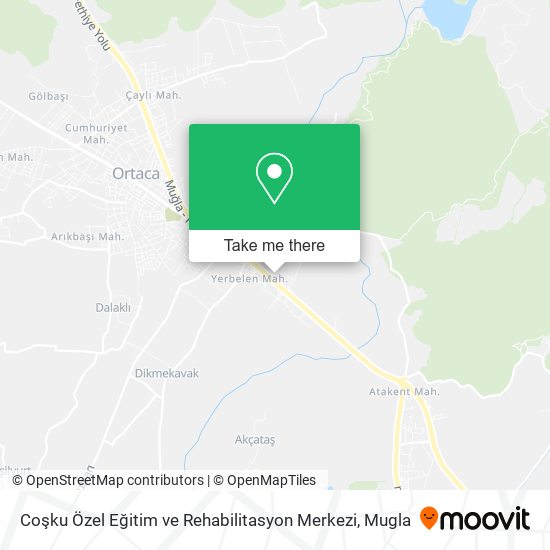 Coşku Özel Eğitim ve Rehabilitasyon Merkezi map
