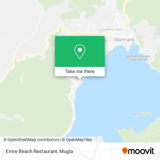 Emre Beach Restaurant map