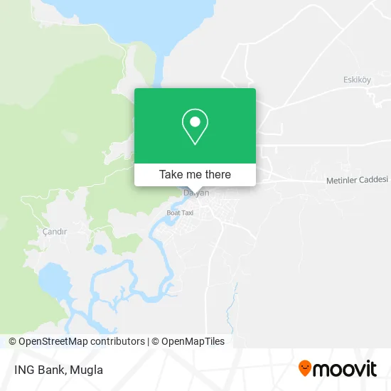 ING Bank map