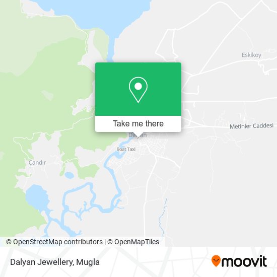 Dalyan Jewellery map