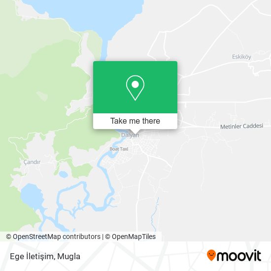 Ege İletişim map