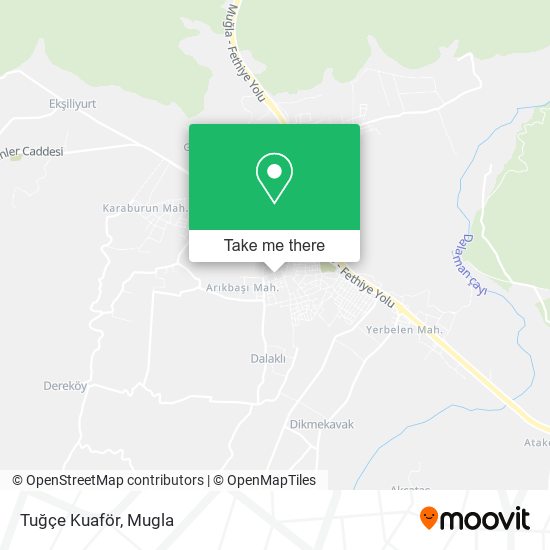 Tuğçe Kuaför map