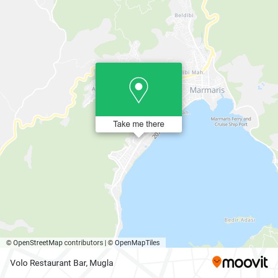 Volo Restaurant Bar map
