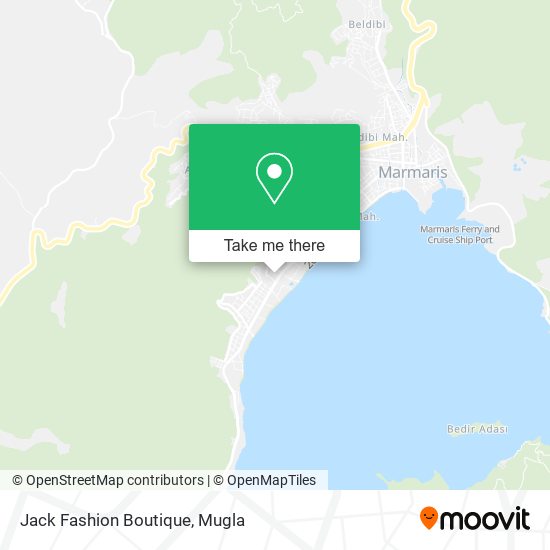 Jack Fashion Boutique map