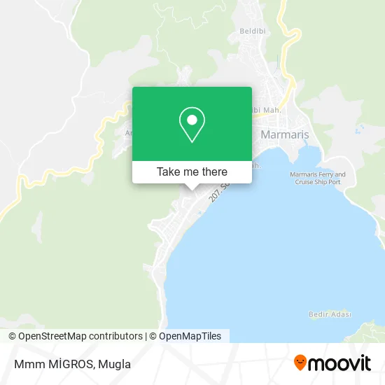Mmm MİGROS map