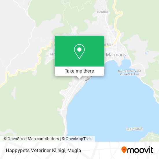 Happypets Veteriner Kliniği map