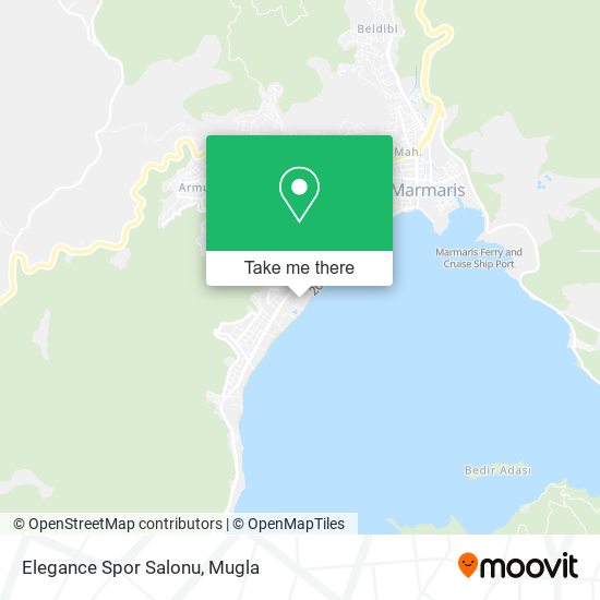Elegance Spor Salonu map