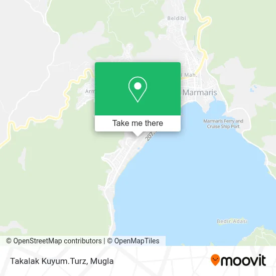 Takalak Kuyum.Turz map