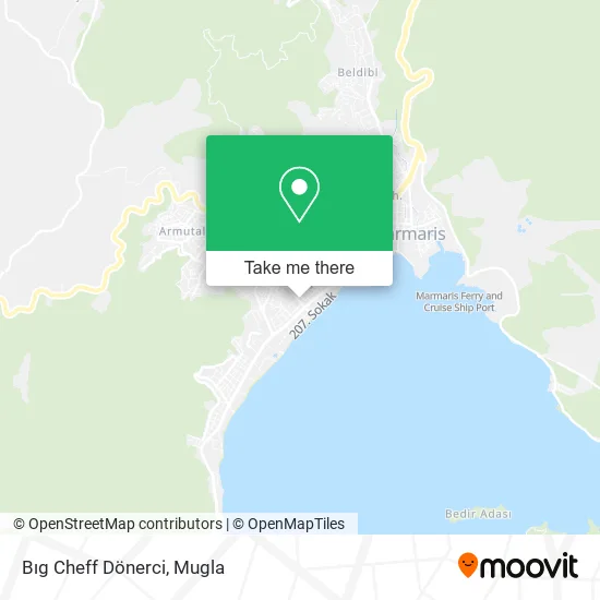 Bıg Cheff Dönerci map