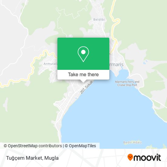 Tuğçem Market map