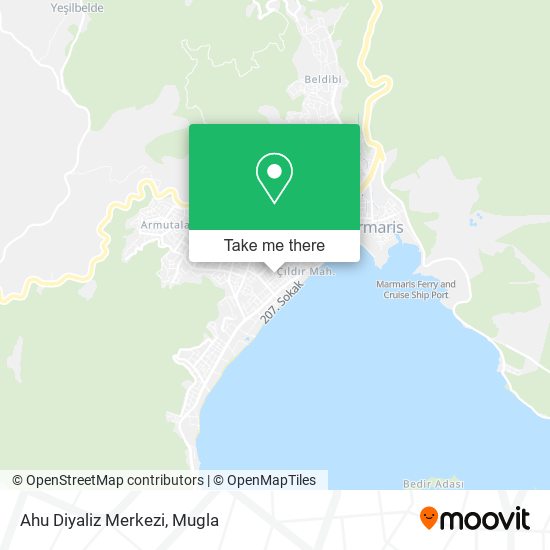 Ahu Diyaliz Merkezi map
