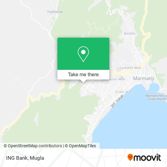 ING Bank map