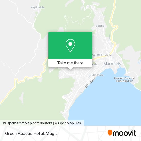 Green Abacus Hotel map