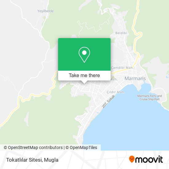 Tokatlılar Sitesi map