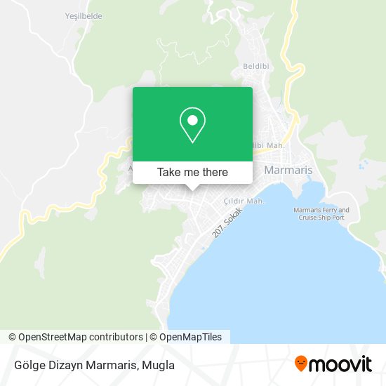 Gölge Dizayn Marmaris map