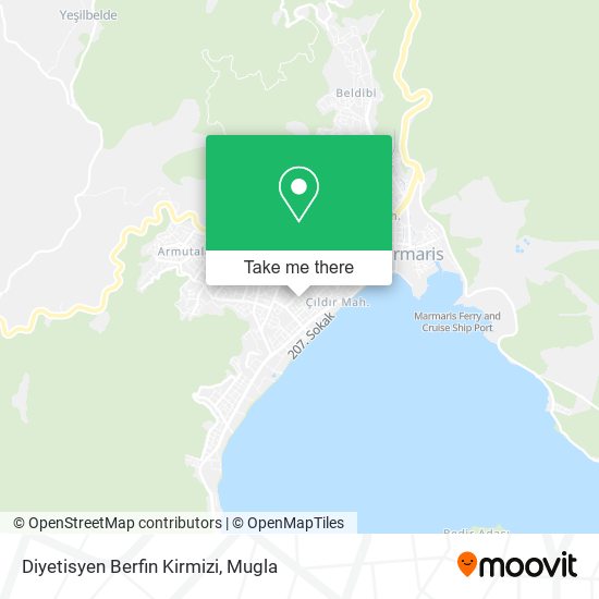Diyetisyen Berfin Kirmizi map