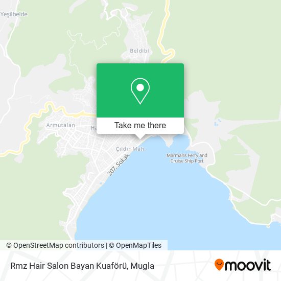 Rmz Hair Salon Bayan Kuaförü map