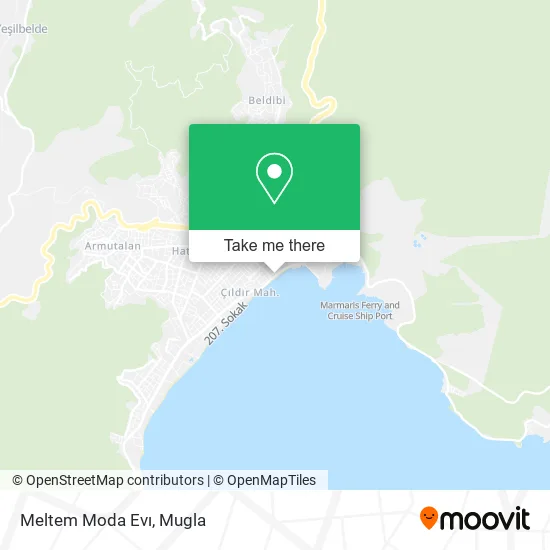 Meltem Moda Evı map