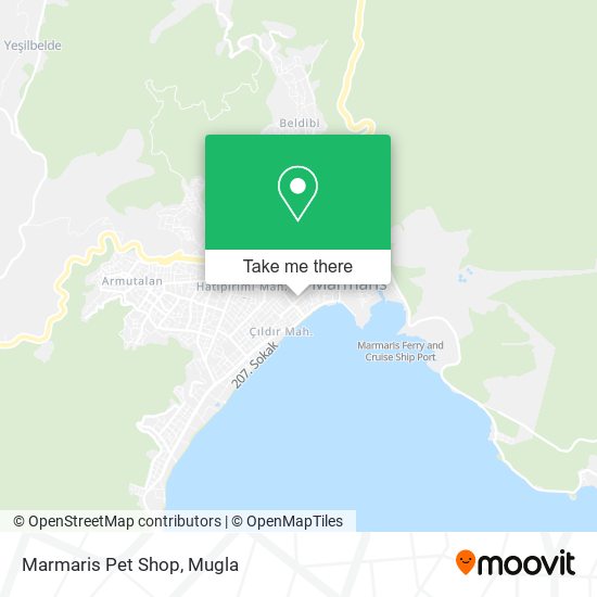 Marmaris Pet Shop map