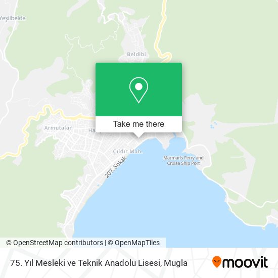 75. Yıl Mesleki ve Teknik Anadolu Lisesi map