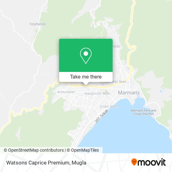 Watsons Caprice Premium map